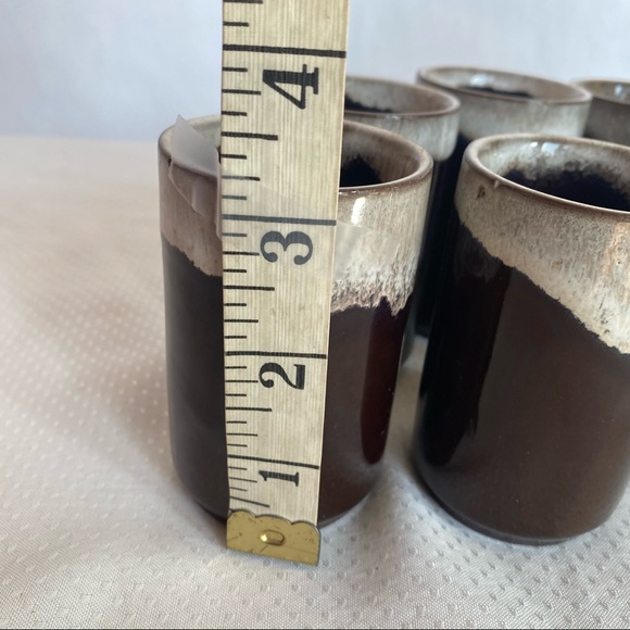 Vintage Ceramic Tea or Coffe Pot & Cups - Picture 8 of 12